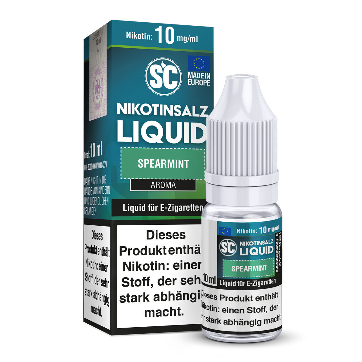 Liquid Nikotinsalz Spearmint SC 10ml 10mg/ml