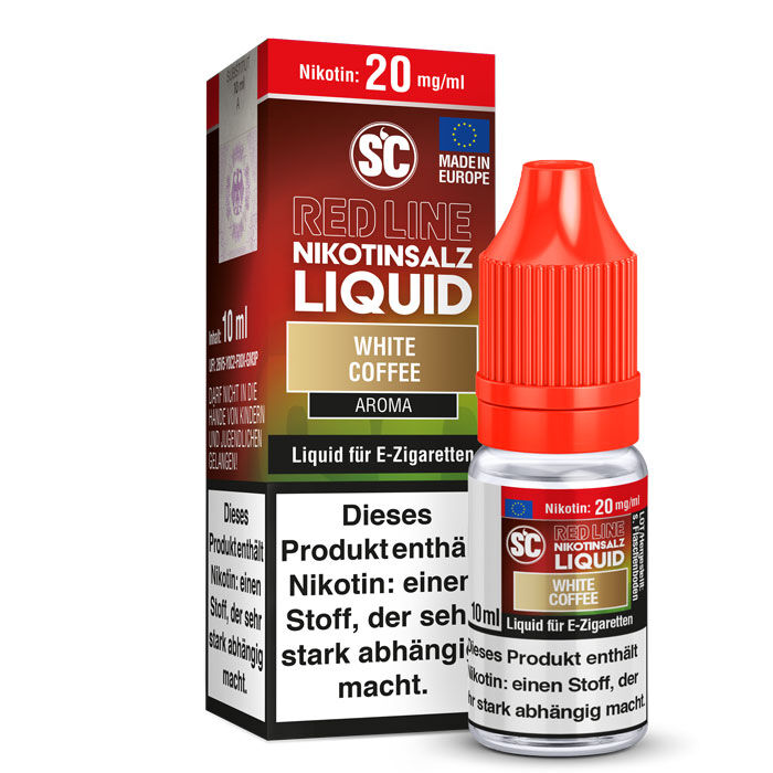 Liquid Nikotinsalz Red Line White Coffee SC 10ml 05mg/ml (leicht)