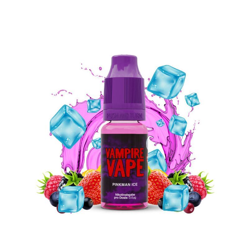 Liquid Pinkman Ice Vampire Vape 10ml für E-Zigarette 03 mg/ml (leicht)