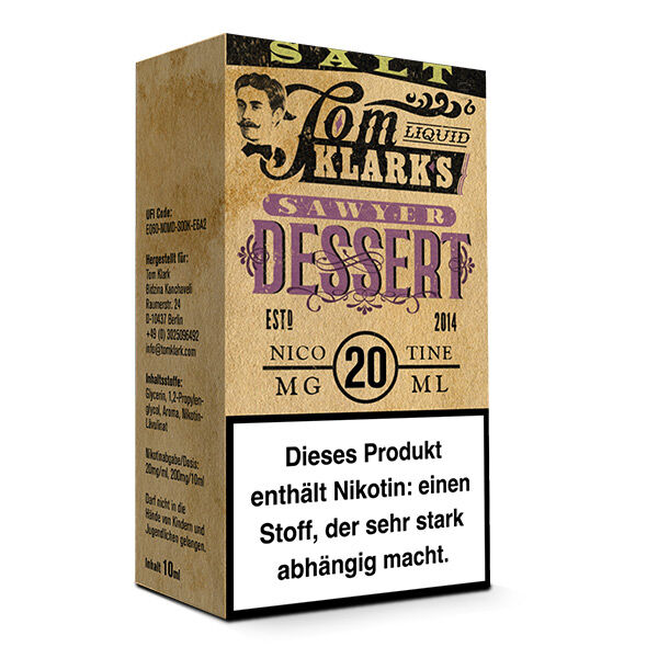 Liquid Nikotinsalz Dessert Tom Klark's 10ml 20mg/ml