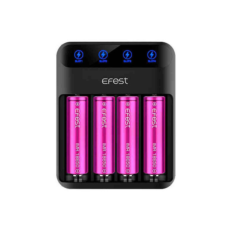 Ladegerät Lush Q4 4x 0,5A / 2x 1A / 1x 2A Efest