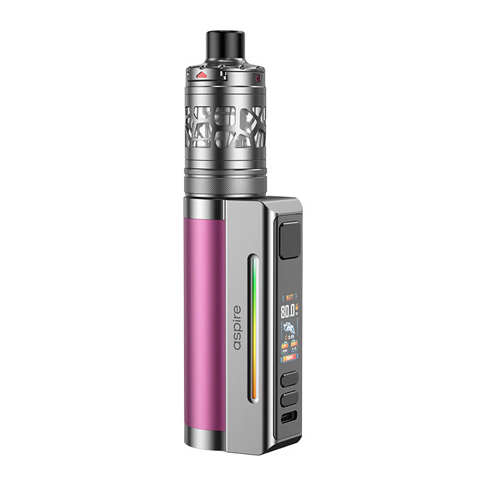 E-Zigaretten Set ASPIRE Zelos M80 4ml 2600mAh pink-silber