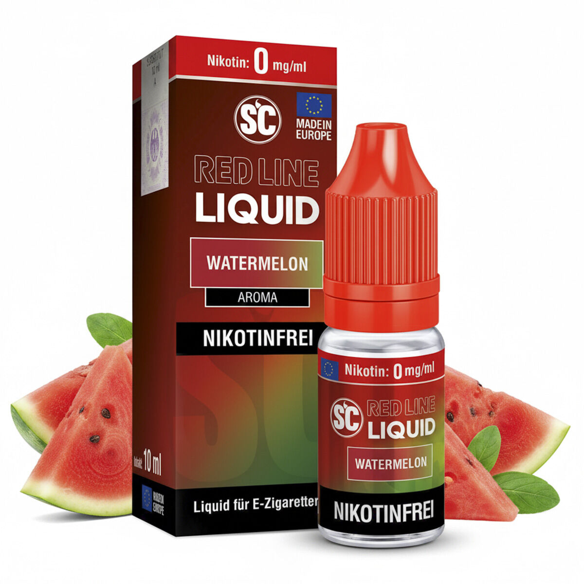 SC Red Line Watermelon Nikotinsalz-Liquid 10 ml 00 mg/ml