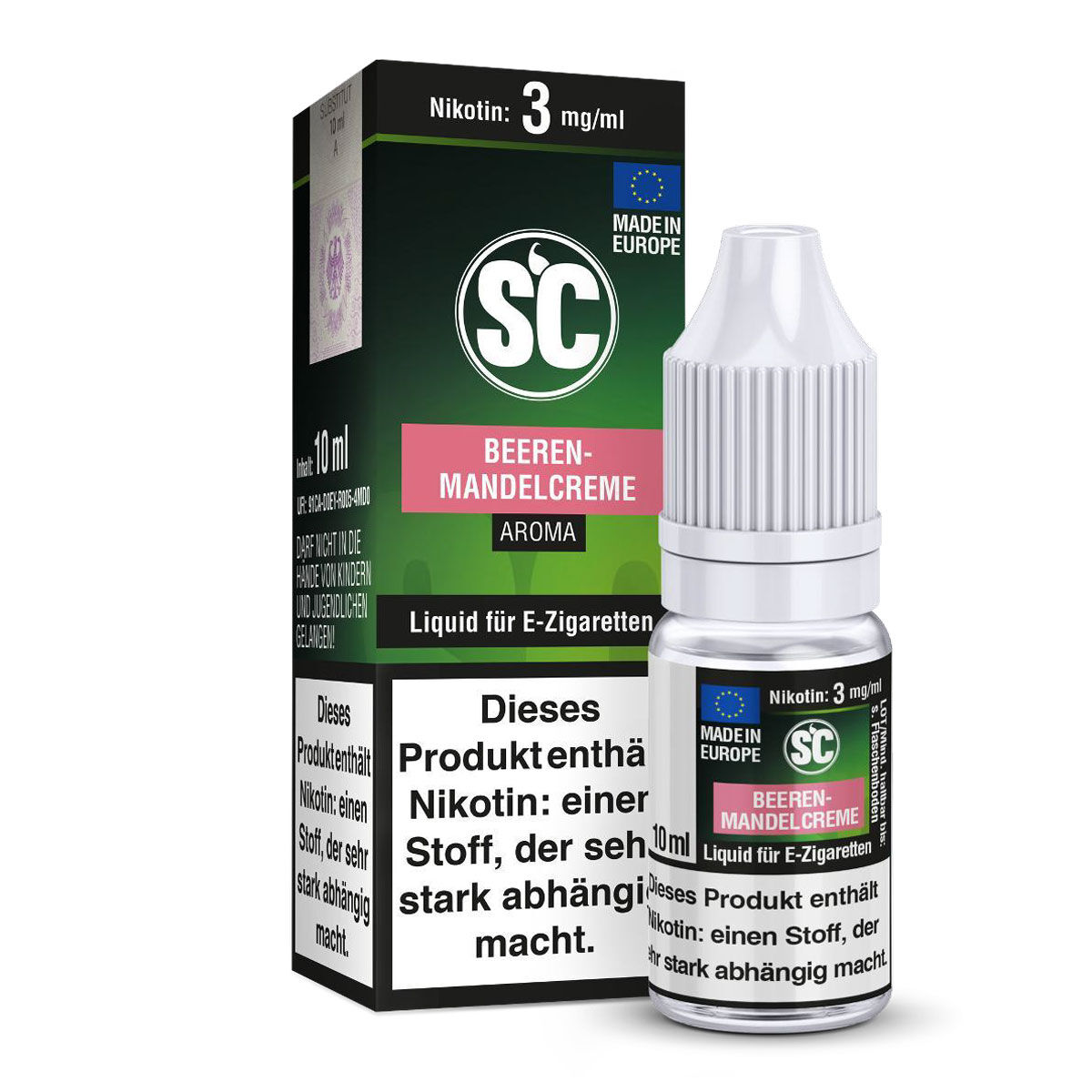 SC Liquid Beerenmix-Mandelcreme 10 ml – 03 mg/ml