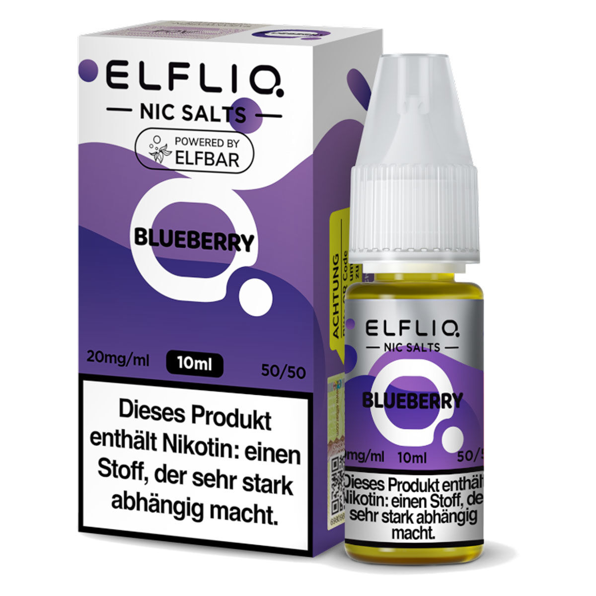 ELFLIQ Blueberry Nikotinsalz-Liquid 20 mg/ml – 10 ml