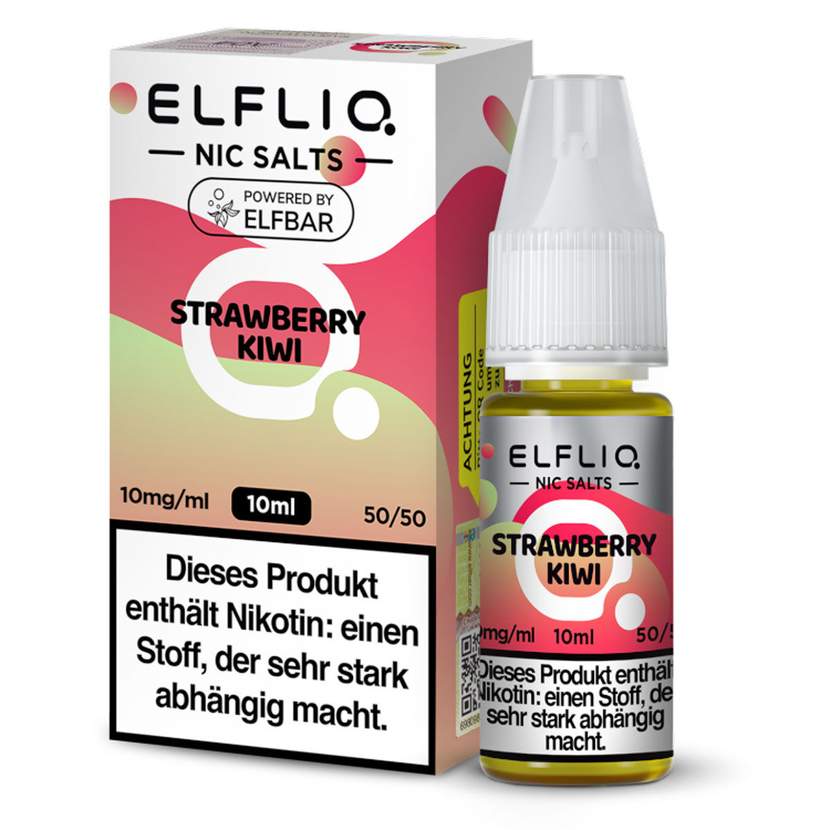 Liquid Nikotinsalz Strawberry Kiwi ELFLIQ 10ml 10mg/ml