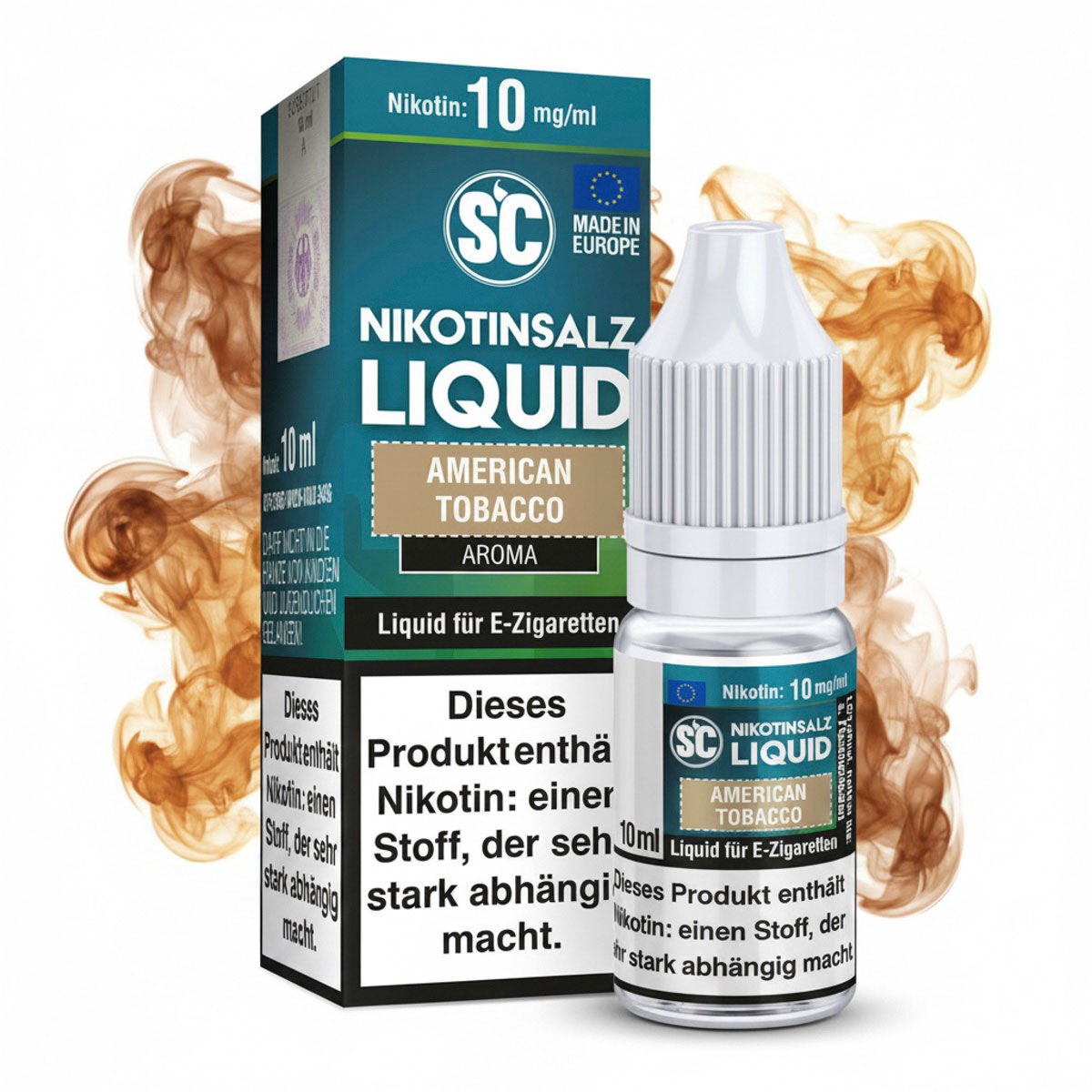 SC Liquid Nikotinsalz American Tobacco 10 mg/ml 10 ml