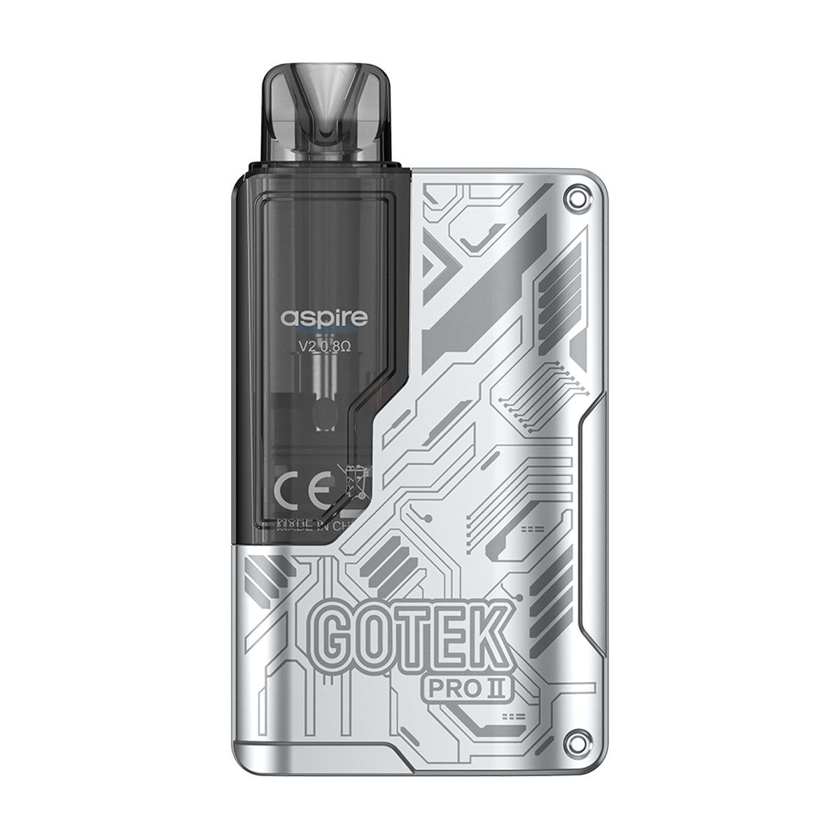 E-Zigaretten Set ASPIRE Gotek Pro 2 2500mAh silber
