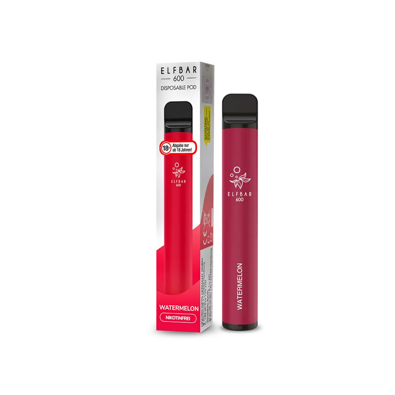 Einweg E-Zigarette ELFBAR 600 Watermelon 0 mg/ml (ohne Nikotin)
