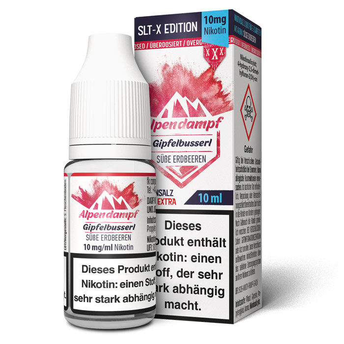 Liquid Nikotinsalz SLT-X Gipfelbusserl Alpendampf 10ml 10mg/ml (mittel)