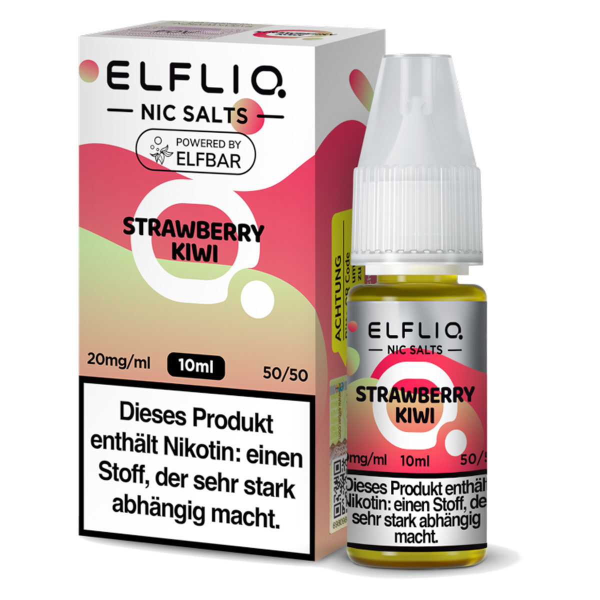 Liquid Nikotinsalz Strawberry Kiwi ELFLIQ 10ml 20mg/ml