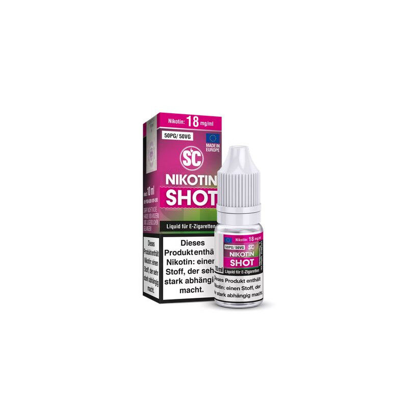 Nikotin Shot 10ml SC 50VG/50PG 18mg/ml