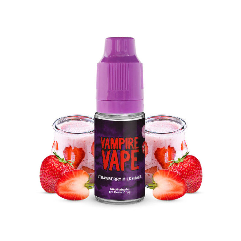 *ABVERKAUF* Liquid Strawberry Milkshake Vampire Vape 10ml