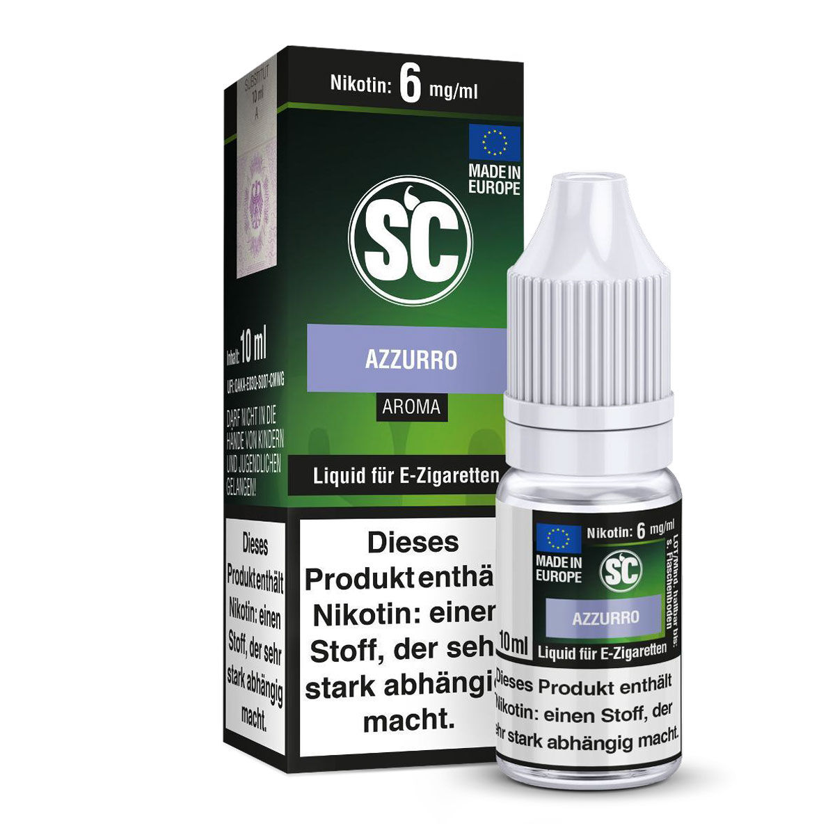 Liquid Azzurro (früher Blue) SC 10ml 06 mg/ml (mittel)