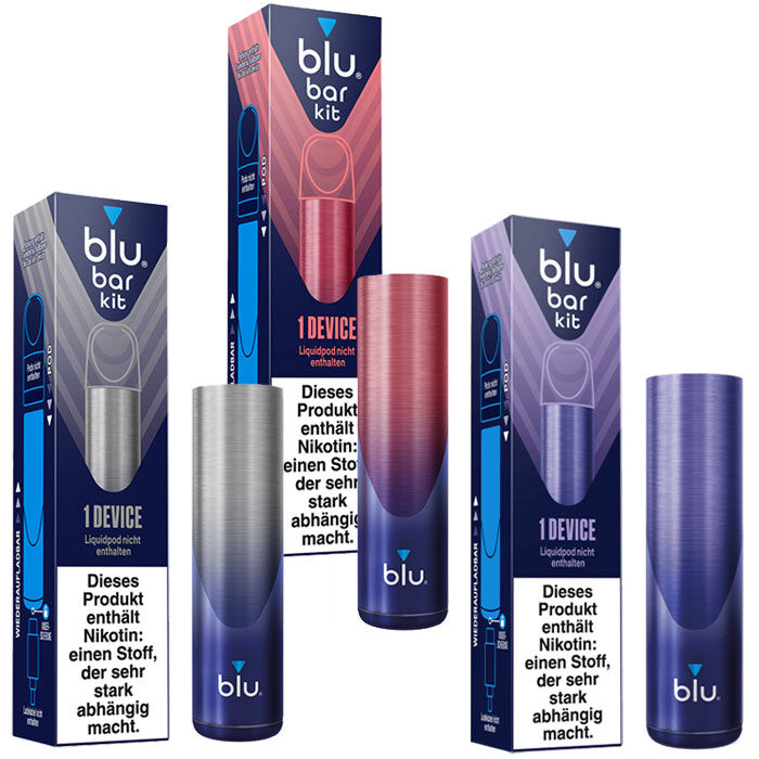 E-Zigaretten Akku blu Bar kit