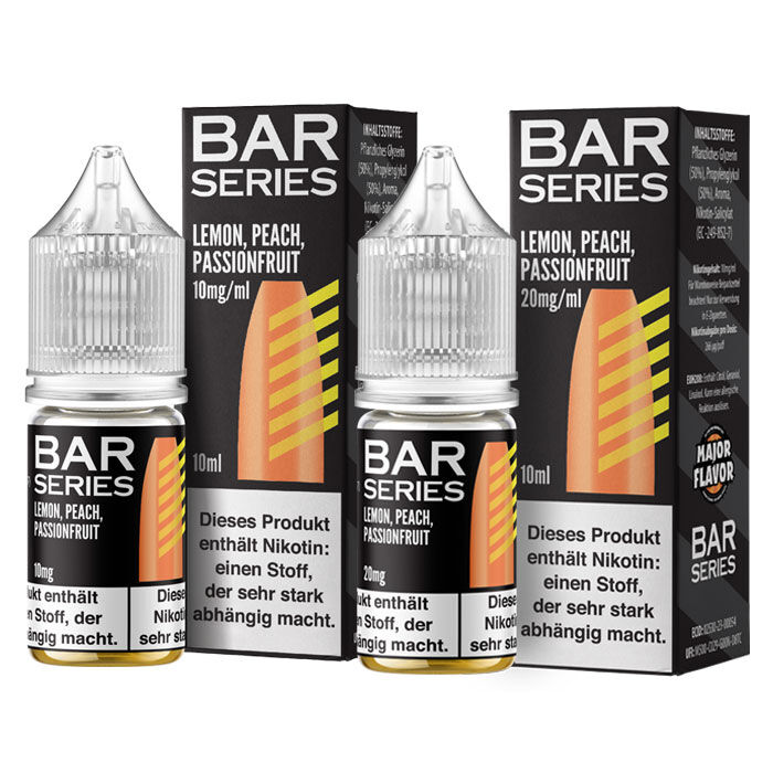 Liquid Nikotinsalz Bar Series - Lemon Peach Passionfruit 10ml