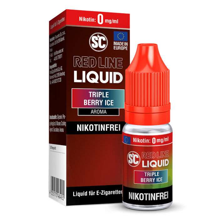 Liquid Nikotinsalz Red Line Triple Berry Ice SC 10ml 00mg/ml (ohne)