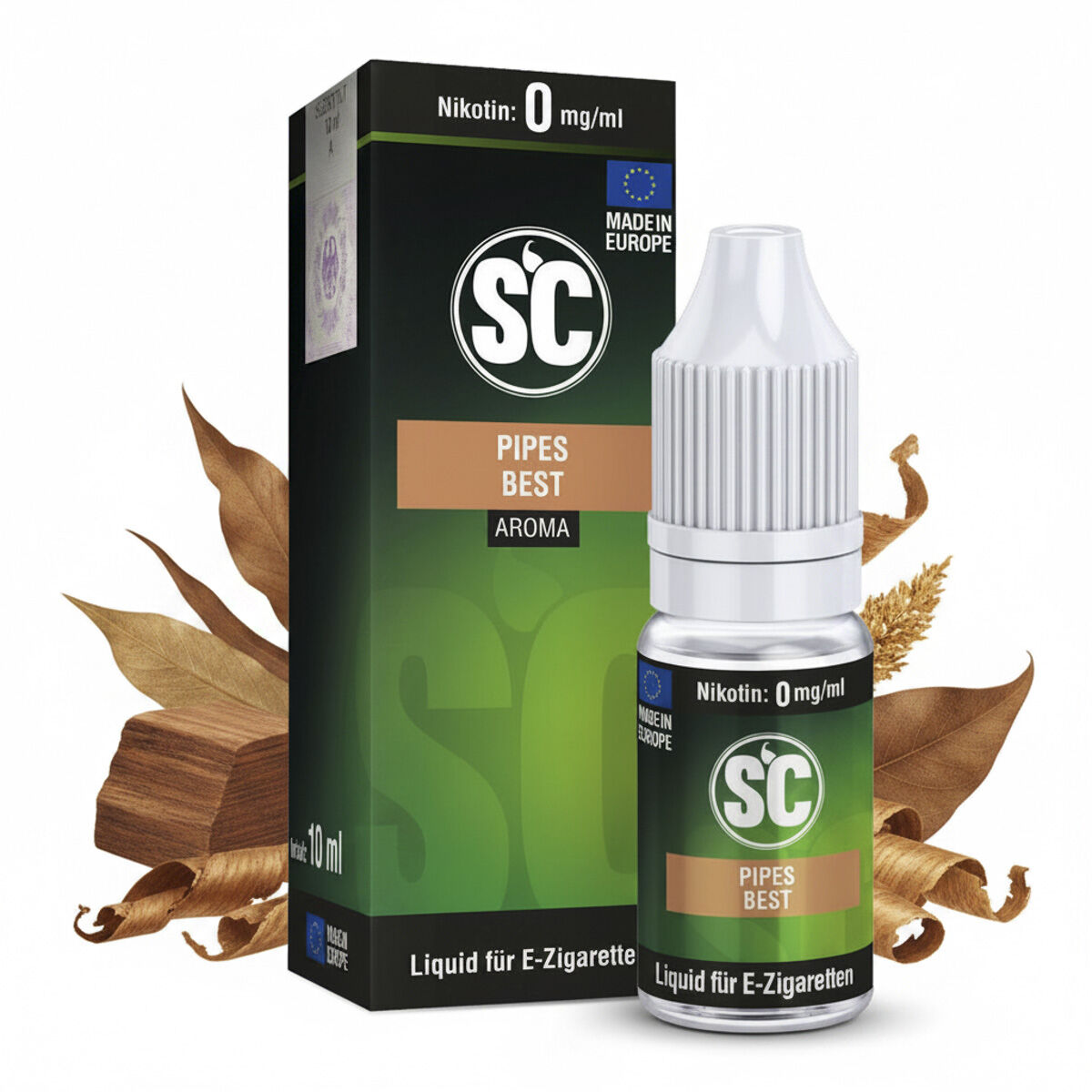 SC Liquid Pipes Best Tabak 10 ml 0 mg/ml