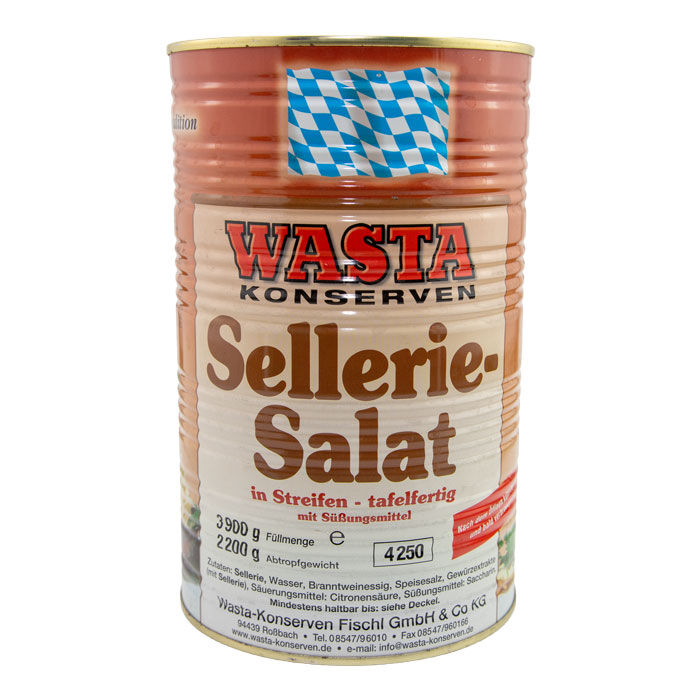 Selleriesalat in Streifen in Dose 5L von WASTA