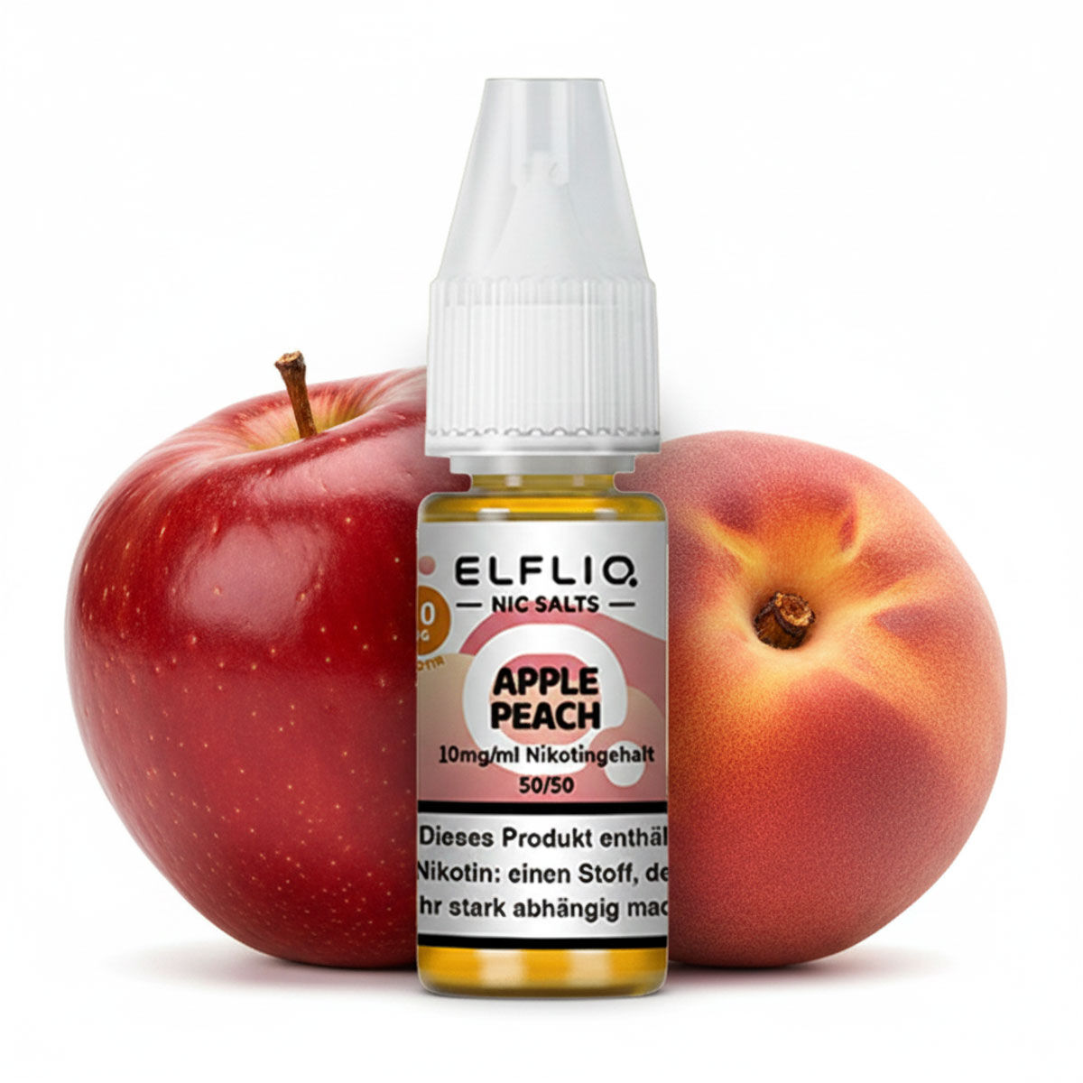 Liquid Nikotinsalz Apple Peach ELFLIQ 10ml 10mg/ml