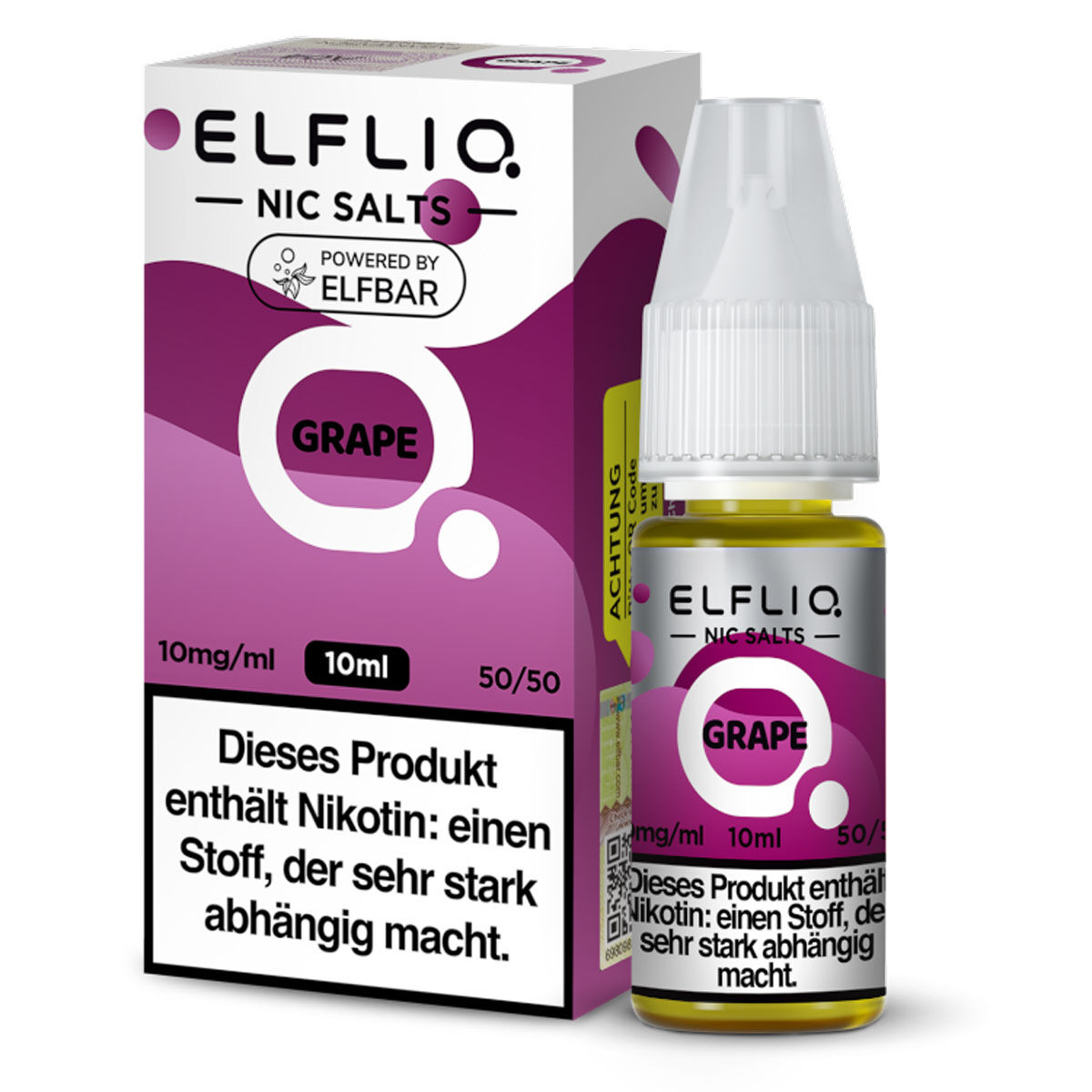 Liquid Nikotinsalz Grape ELFLIQ 10ml 10mg/ml