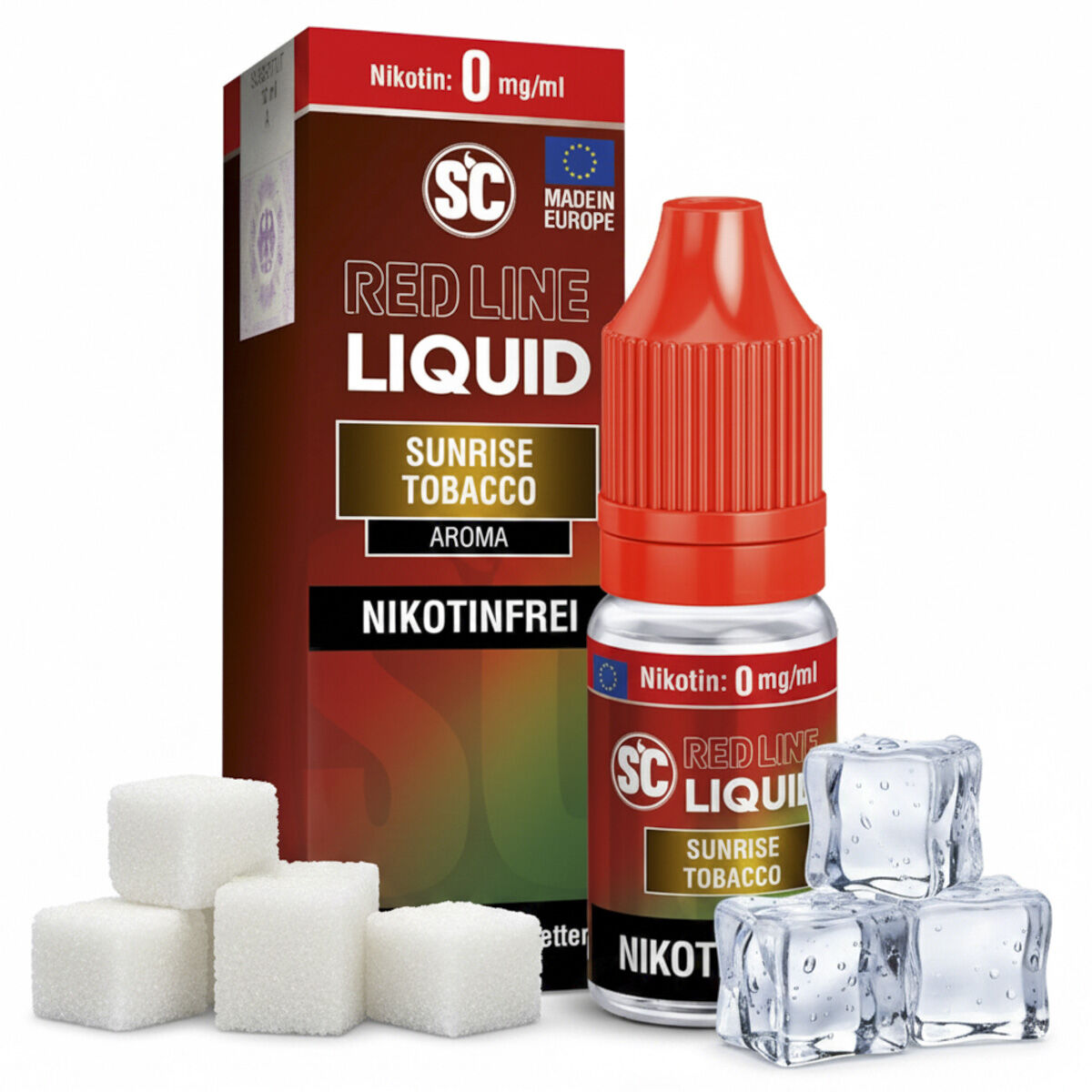 Liquid Nikotinsalz Red Line Sunrise Tobacco SC 10ml 00mg/ml (ohne)