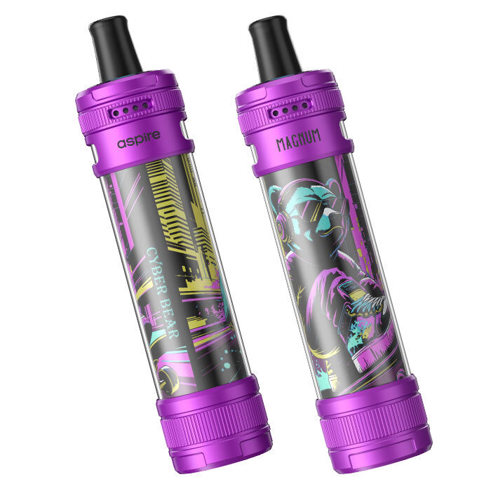E-Zigaretten Set ASPIRE Magnum 6ml Purpur & Cyber Bear
