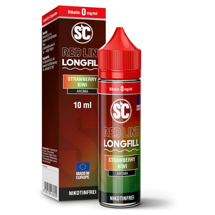 Aroma (Longfill) Strawberry Kiwi SC Red Line 10ml (60ml Flasche)
