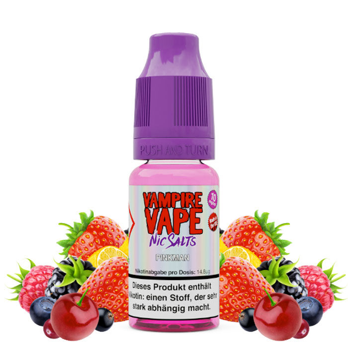 Liquid Nikotinsalz Pinkman Vampire Vape 10ml 20mgl/ml