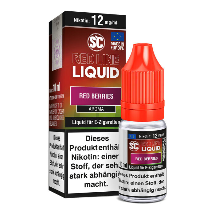 Liquid Red Line Red Berries SC 10ml 12 mg/ml (stark)