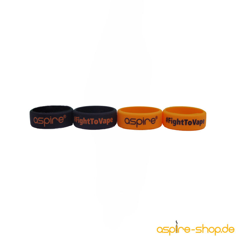 *ABVERKAUF* Vapeband Set 22mm orange & schwarz Aspire