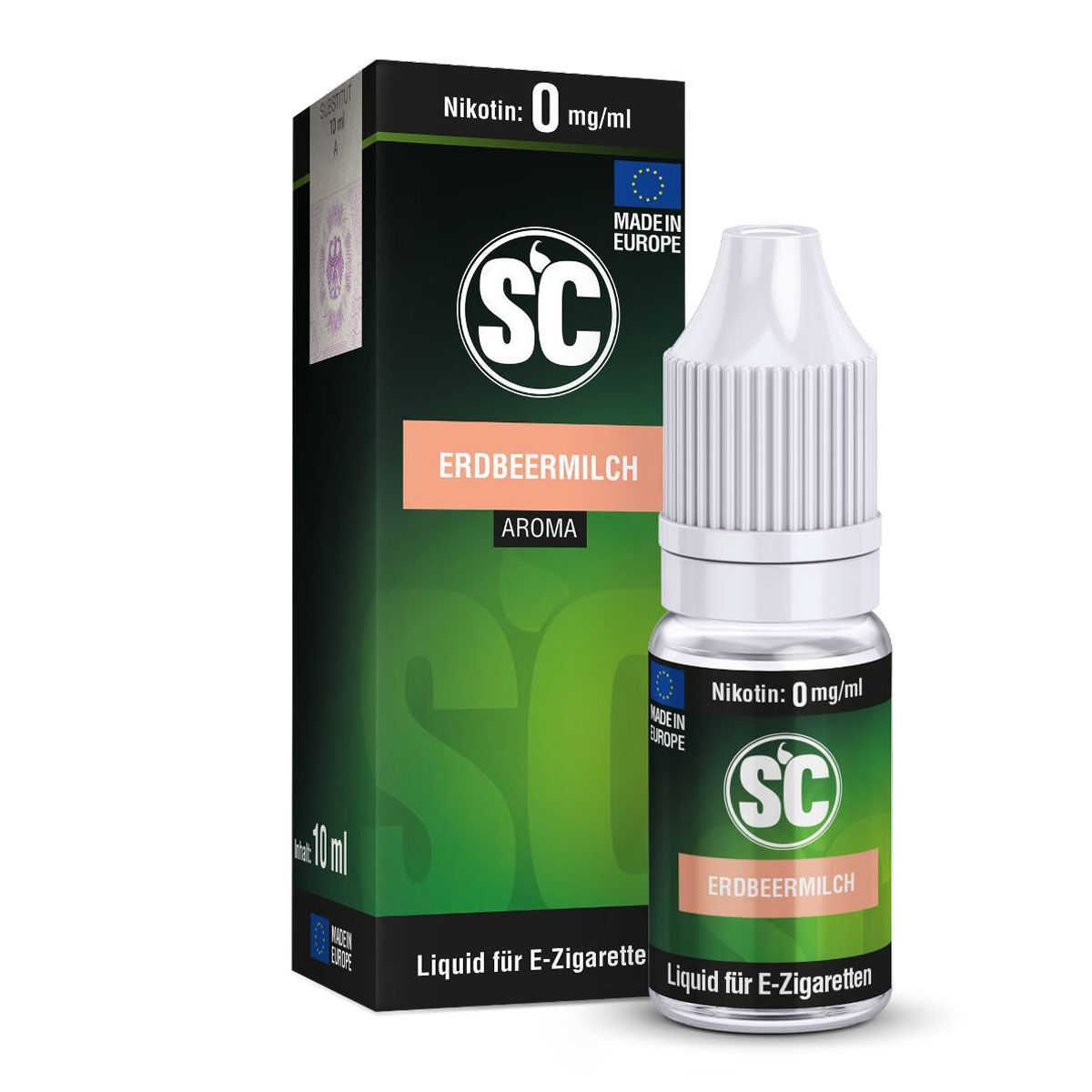 Liquid Erdbeermilch SC 10ml 00 mg/ml (ohne)