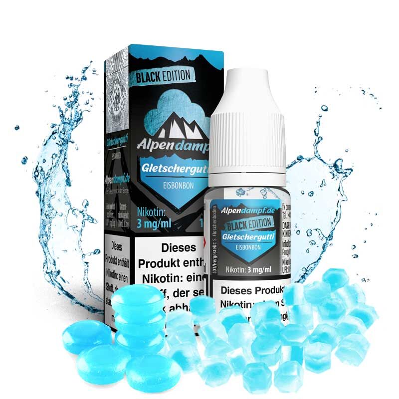 Liquid Black Edition Gletschergutti Alpendampf 10ml