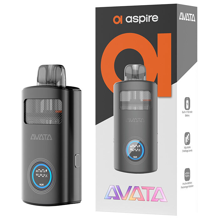 E-Zigaretten Set ASPIRE Avata 1100mAh schwarz