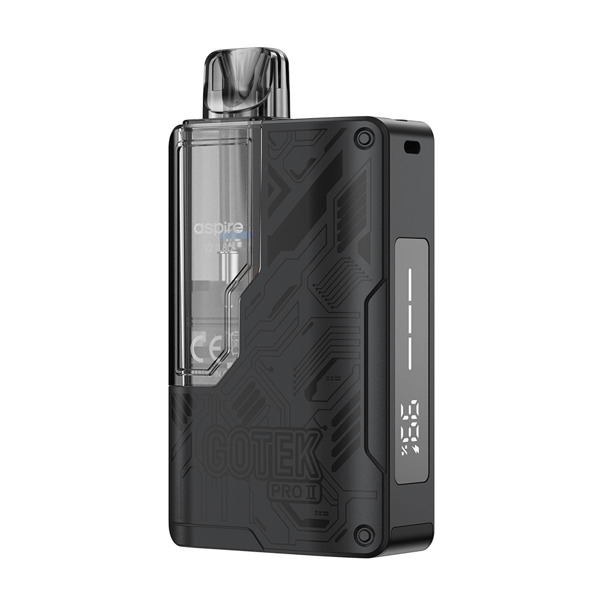 E-Zigaretten Set ASPIRE Gotek Pro 2 2500mAh schwarz