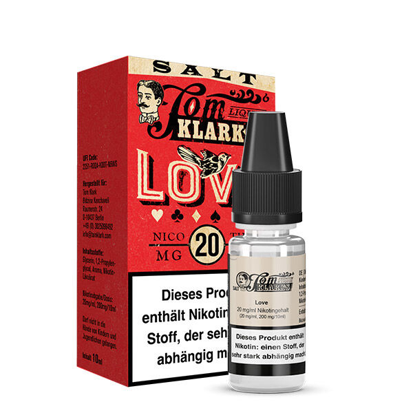 Liquid Nikotinsalz Love Tom Klark's 10ml 20mg/ml
